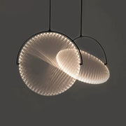 Lámpara colgante de tela Kepler™ Decorbites - Luz para mesa de comedor de bar o loft