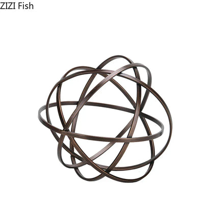 ديكور بايتس™ - منحوتات هندسية بقاعدة رخامية - ديكور مكتب - جماليات - ديكور المنزل - الغرفة