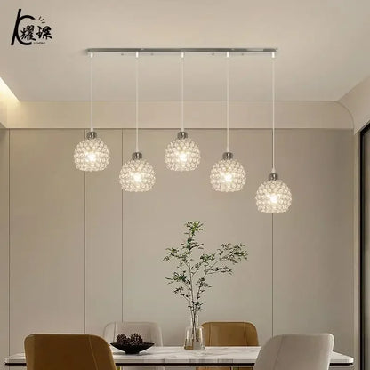 DecorBites™ Crystal Dining Pendant Lamp - Modern Nordic Minimalist Design