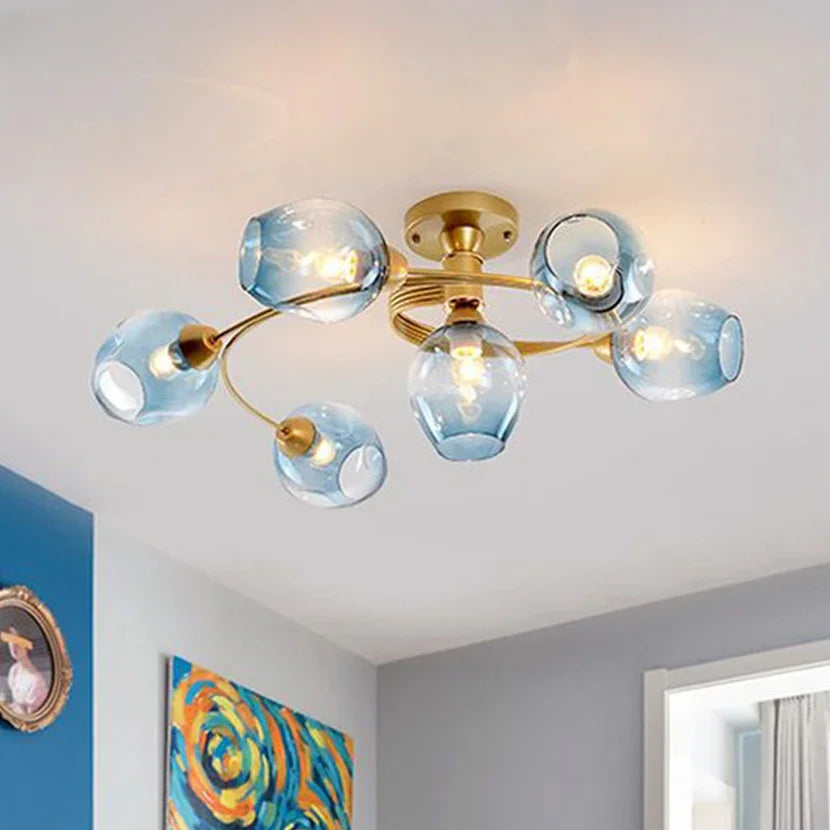 Lámparas colgantes LED con forma de bola de cristal DecorBites™ para habitaciones