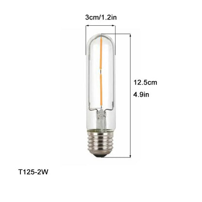 Bombillas tubulares Edison de filamento LED DecorBites™ 6000K T10 T185 T225 T30 T300 4W 6W 8W