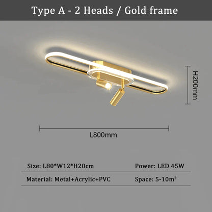 DecorBites™ LED Chandelier: Modern Ceiling Lighting for Living Dining Bedroom Kitchen Aisle