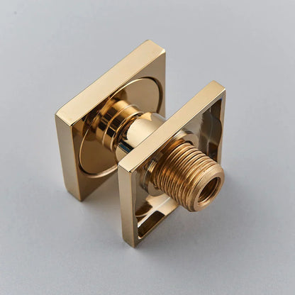 DecorBites™ Brass Square Body Spray Shower Jets for Luxury Spa Massage Experience