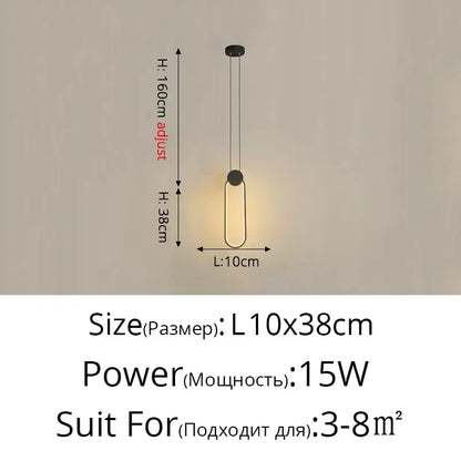 Lámparas colgantes LED geométricas DecorBites™ para sala de estar, dormitorio y cocina; modernas lámparas colgantes decorativas.