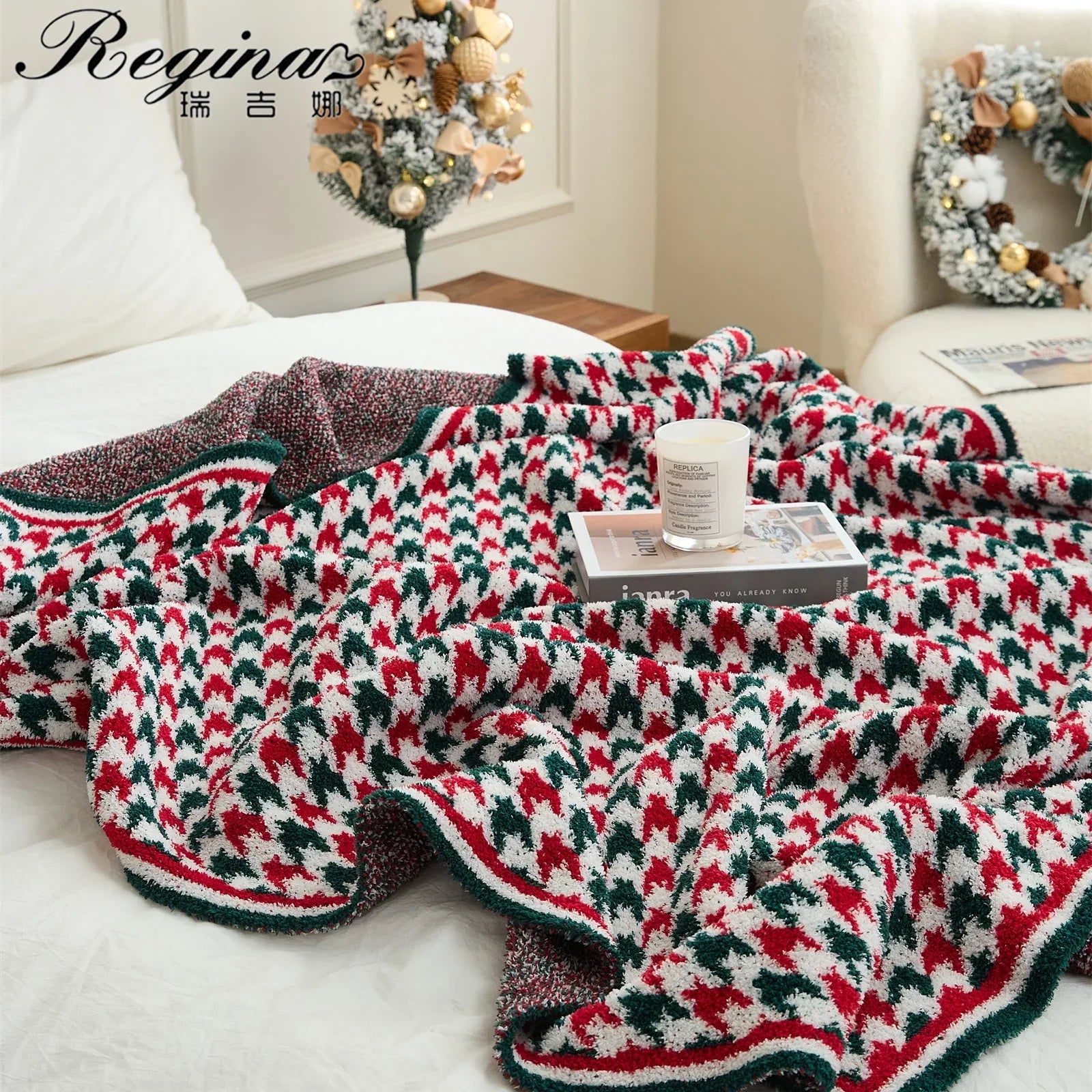 Microfiber Bee Pattern Blanket