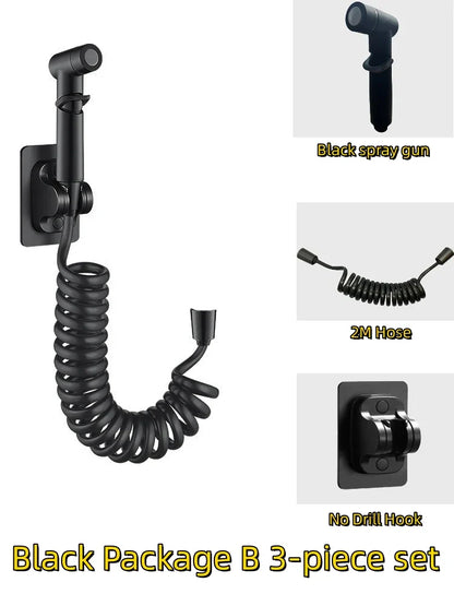 DecorBites™ High Pressure Handheld Bidet Sprayer Set for Bathroom Hygiene and Cleaning