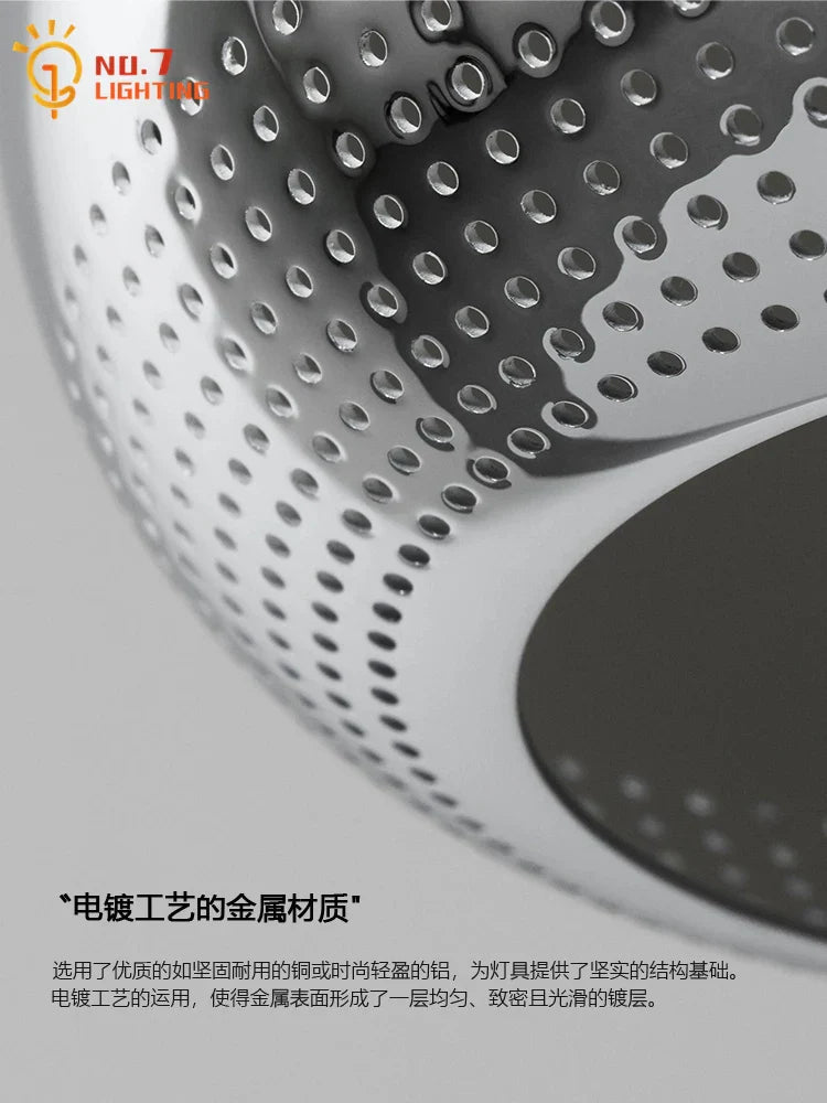 ديكوربايتس™ مصابيح باوهاوس نحاسية/كرومية لغرفة المعيشة، وجزيرة المطبخ، والبار، وغرفة النوم، والحمام