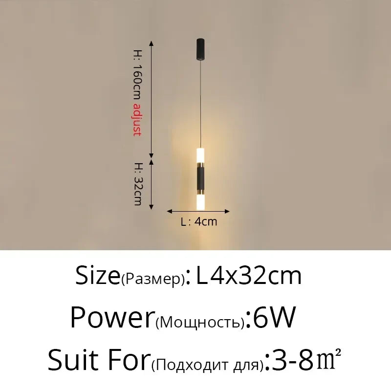 Lámparas colgantes LED geométricas DecorBites™ para sala de estar, dormitorio y cocina; modernas lámparas colgantes decorativas.