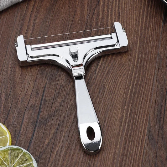 DecorBites™ Aluminum Cheese Butter Slicer Kitchen Tool - Wire or Plastic Knife