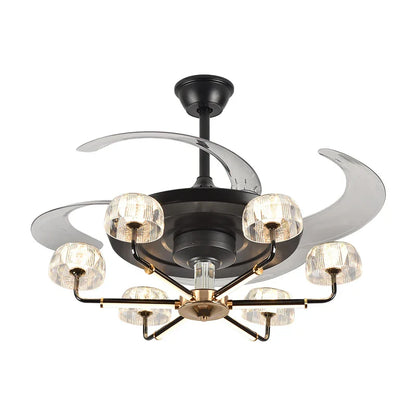 DecorBites™ Chandelier Ceiling Fan with Remote Control Light Fixture