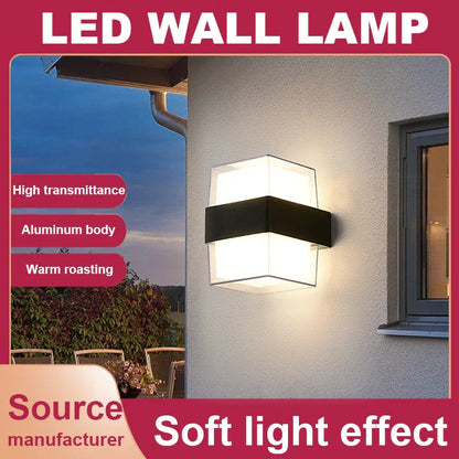 Aplique de pared LED DecorBites™ para decoración del hogar y el jardín, luminaria impermeable para escaleras