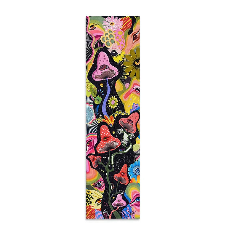 Decobites Psychedelic Mushroom Tapestry Wall Hanging - Colorful Flower Tapestries