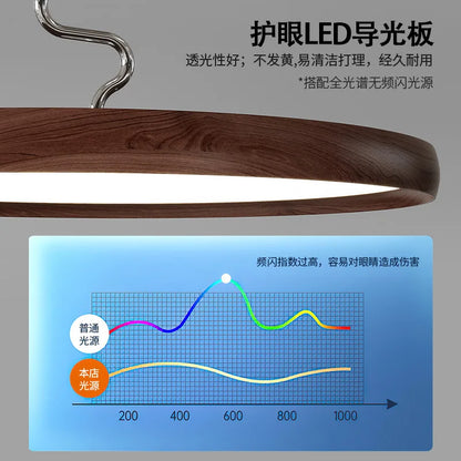 Lámpara de araña LED de aluminio estilo crema DecorBites™ para decoración nórdica del hogar