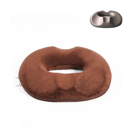 DecorBites™ Hemorrhoid Prostate Health Seat Cushion: Removable Bamboo Charcoal Core Butt Cushion