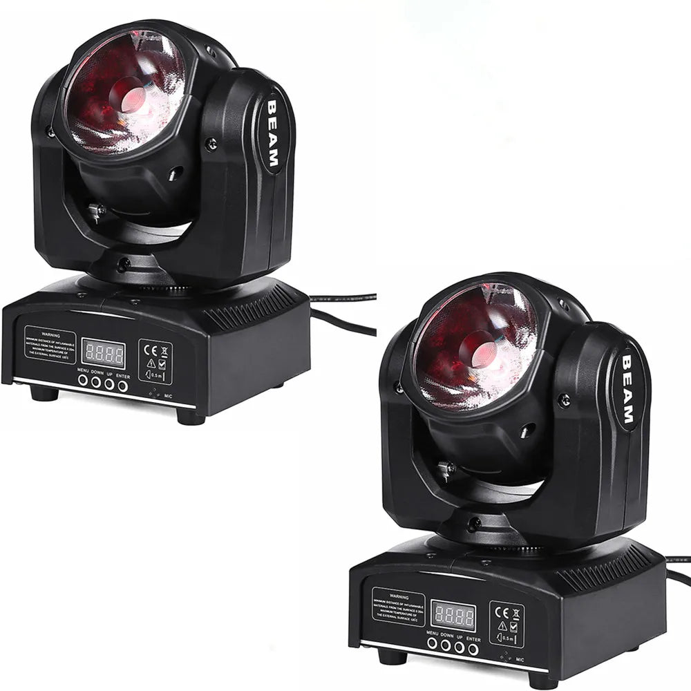 DecorBites™ 65W RGBW Beam LED Moving Head Light لحفلات الديسكو فائقة السطوع
