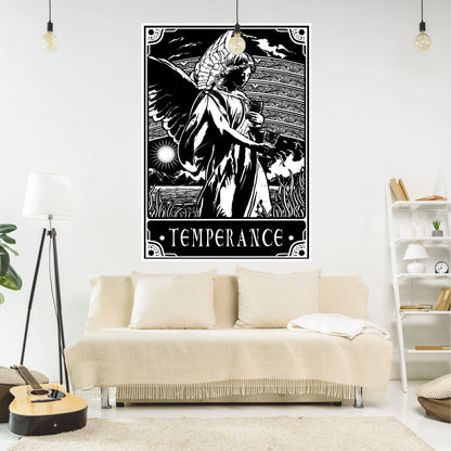 Decobites Hippie Tarot Card Tapestry: Astrology & Witchcraft Wall Hanging for Home Decor