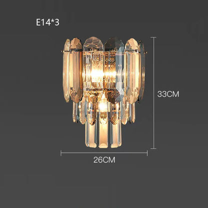 Lámpara de pared LED de cristal DecorBites™: Iluminación minimalista de lujo para el fondo del televisor en la sala de estar