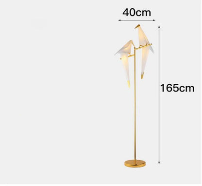 DecorBites™ Bird Design LED Hanging Chandelier for Dining and Living Spaces