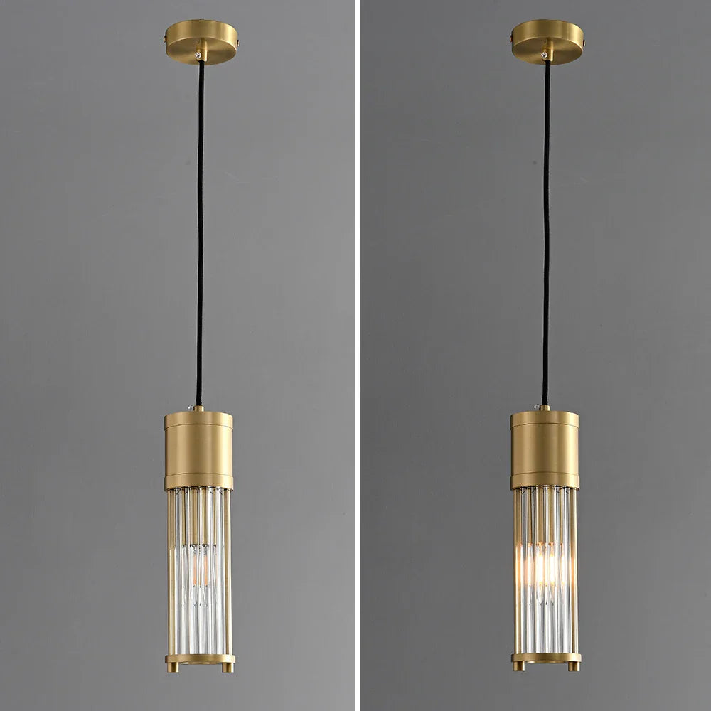 DecorBites™ Glass Shade Pendant Lights for Kitchen Island & Dining Room