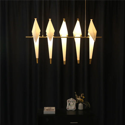DecorBites™ Bird Design LED Hanging Chandelier for Dining and Living Spaces