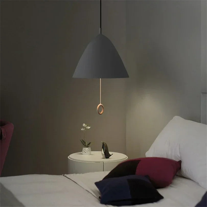 DecorBites™ Designer Pendant Light for Dining Room & Bedroom, Pull Switch E27 Fixture