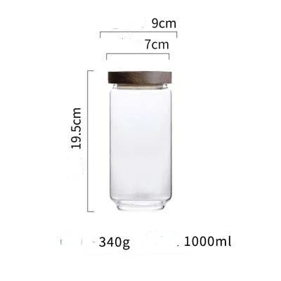 Frascos de vidrio herméticos DecorBites™ con tapas herméticas