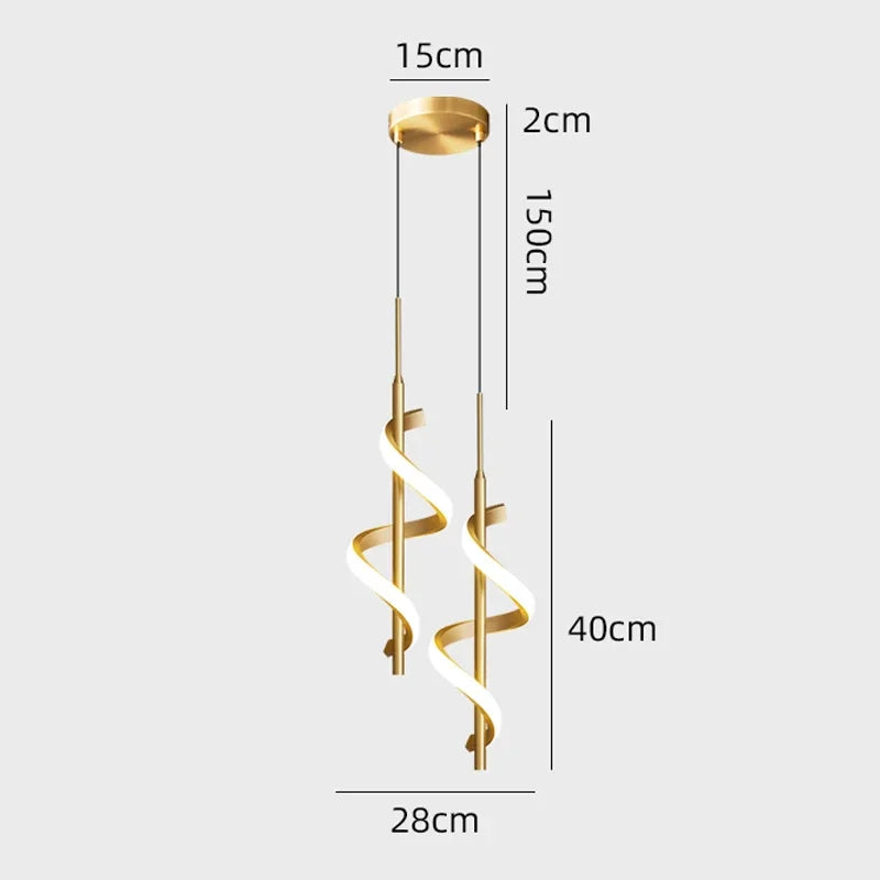 DecorBites™ LED Pendant Lights & Wall Lamps for Modern Nordic Home Decor