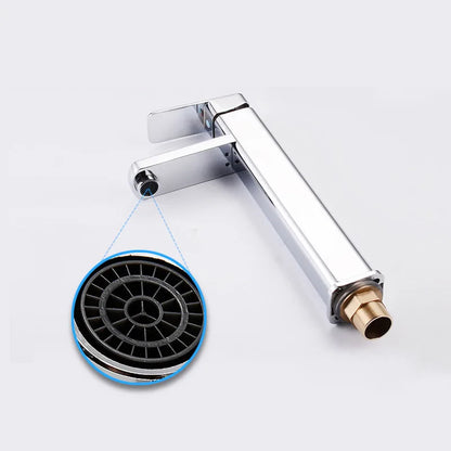 DecorBites™ Basin Mixer Bathroom Faucet with Single Handle for Cold and Hot Water