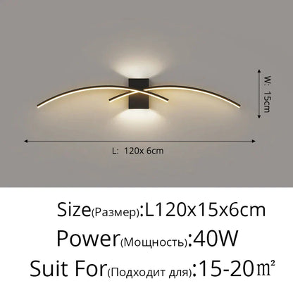DecorBites™ LED Wall Lamp: Modern Design for Aisle, Bedroom, Closets. Ideal Indoor Lighting Solution.