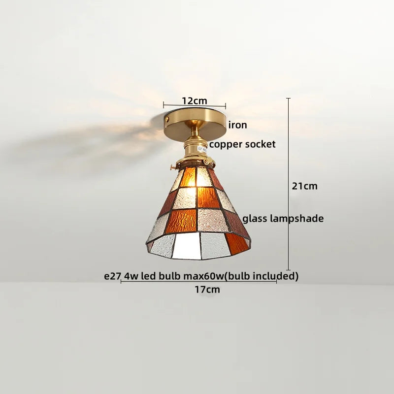 DecorBites™ Glass LED Ceiling Lights Modern Art Decor for Home Living Room Lighting