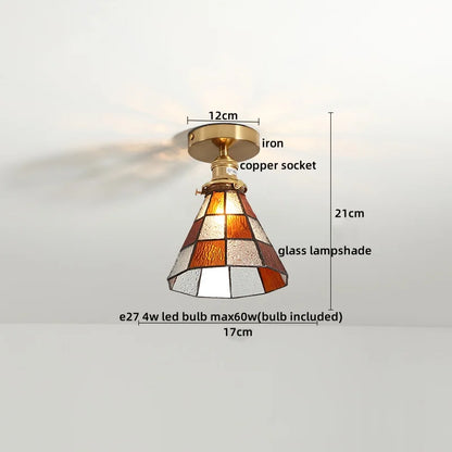 DecorBites™ Glass LED Ceiling Lights Modern Art Decor for Home Living Room Lighting