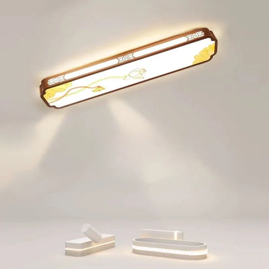 DecorBites™ Chinese Style LED Ceiling Lights, Enamel Colored Corridor Wall Lights for Entrance Balcony