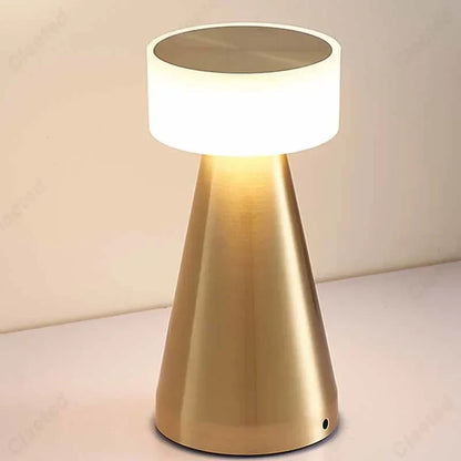 DecorBites™ LED Bar Table Lamp: USB Rechargeable Touch Sensor Night Light