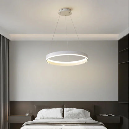 DecorBites™ LED Pendant Lamp: Modern Minimalist Style for Bedroom, Kitchen & Foyer