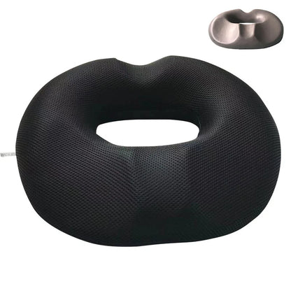 DecorBites™ Hemorrhoid Prostate Health Seat Cushion: Removable Bamboo Charcoal Core Butt Cushion