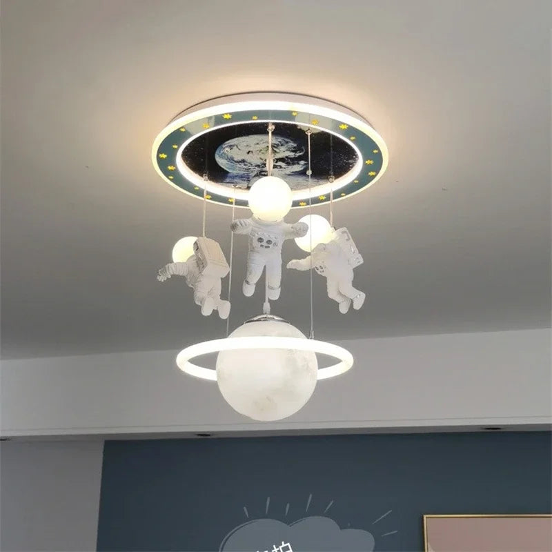 DecorBites™ Astronaut LED Ceiling Light for Children's Room Fixtures