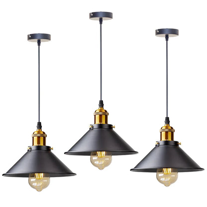 DecorBites™ Industrial Retro LED Hanging Chandelier Pendant Light for Home Dining, Bar, and Restaurant Décor