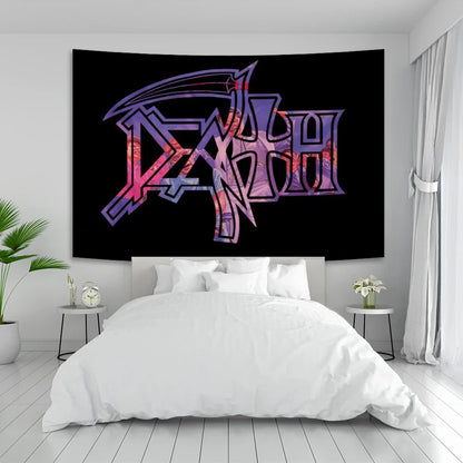 Decobites Deaths Metal Trend Band Wall Tapestry - Bedroom Artistic Decoration