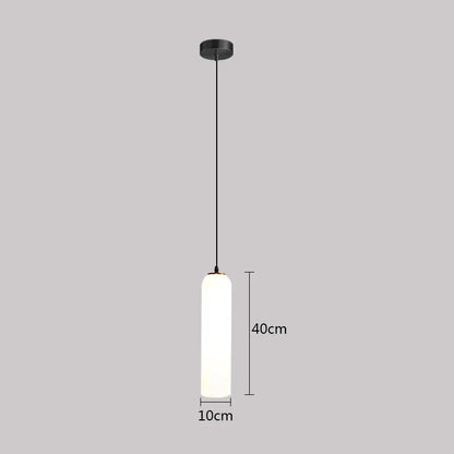 DecorBites™ Green Glass Nordic Pendant Light E27 Suspension Fixture for Living and Bedroom