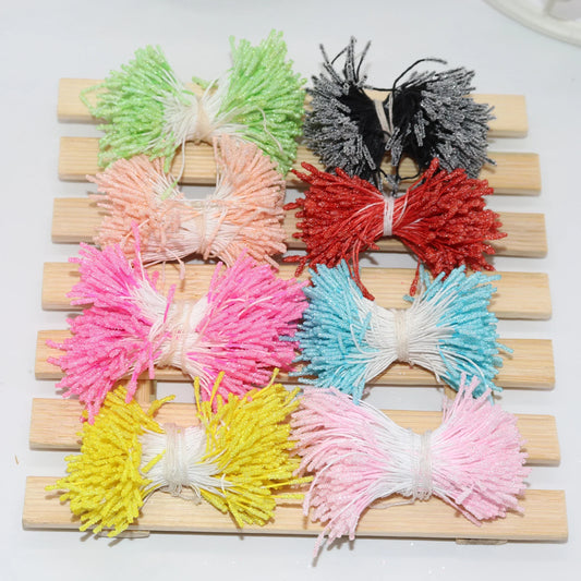 DecorBites™ 200 mini estambres y pistilos de flores para decoración de bodas, manualidades y tarjetas artificiales