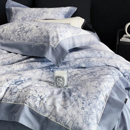 DecorBites™ Egyptian Cotton Bedding Sets Queen King Ru Size Bed Linens