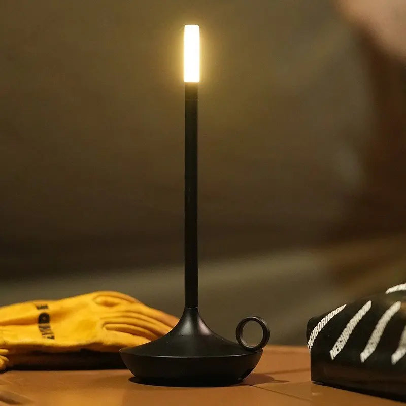 Waterproof Candle Table Lamp