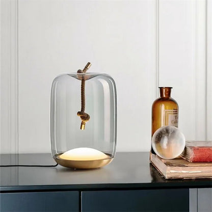 DecorBites™ Brokis Knot Table Lamp Glass Nordic Light for Living Room Bedroom Decor.