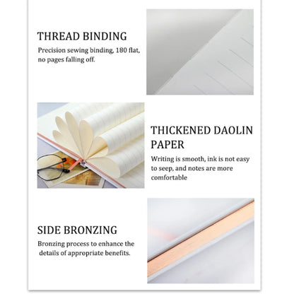 DecorBites™ Guest Book & Pen Set - Elegant 9"x7" Wedding Message Notebook