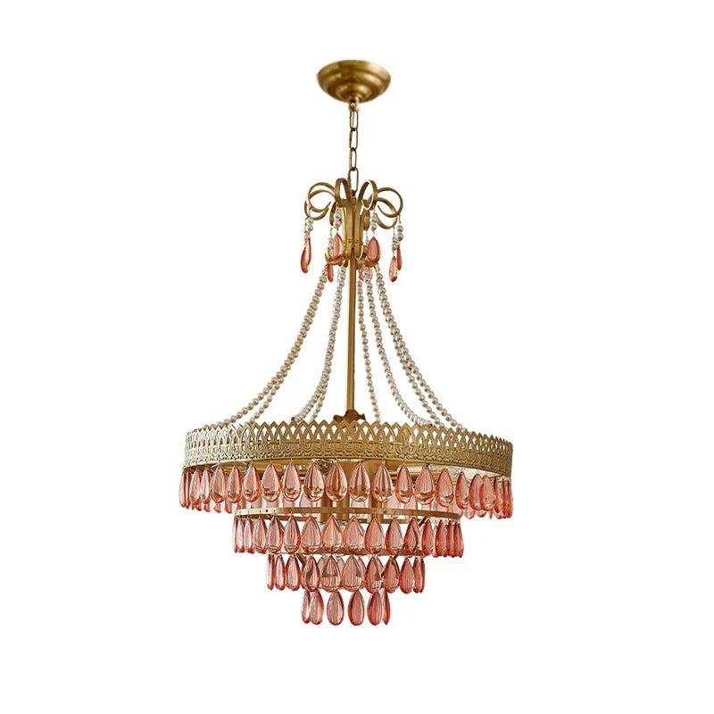 DecorBites™ Crystal LED Ceiling Chandelier for Dinning Room