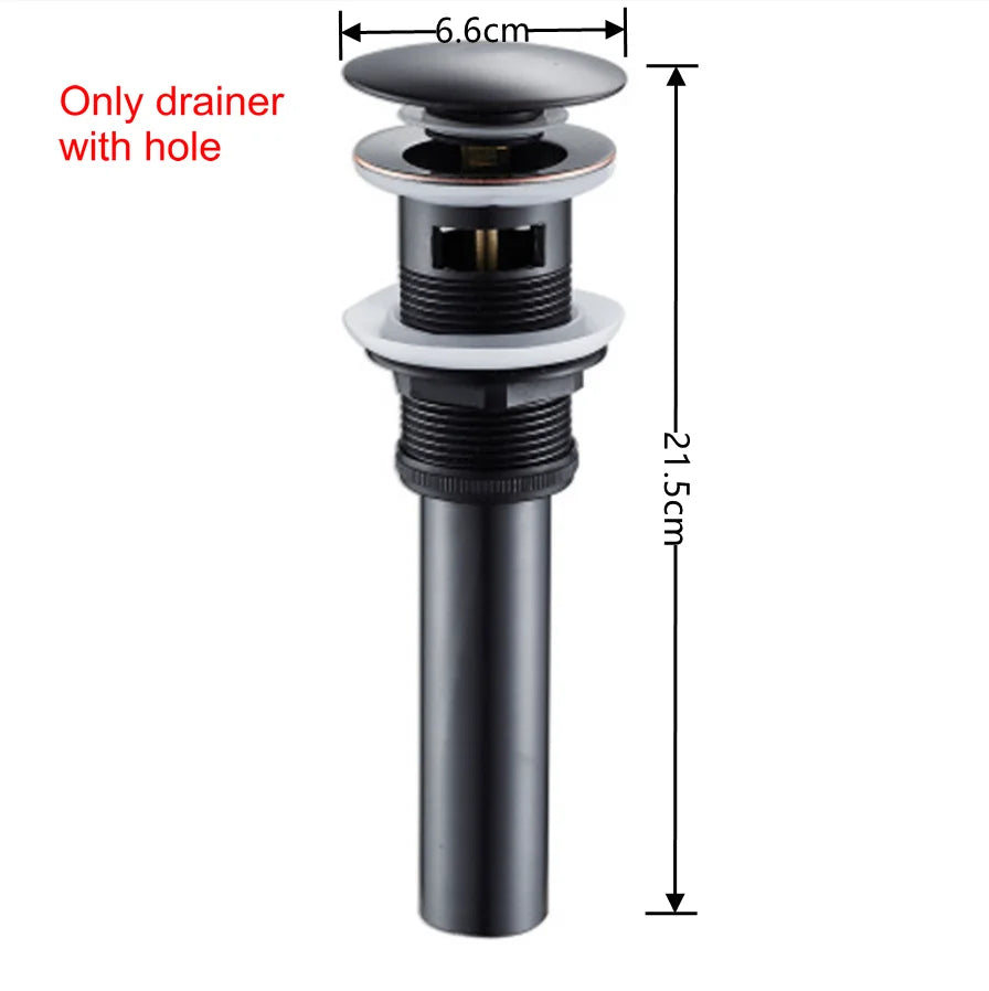 DecorBites™ Brass Air Isolation Deodorant Basin Drain Pipe - Anti-Spill Water Drain