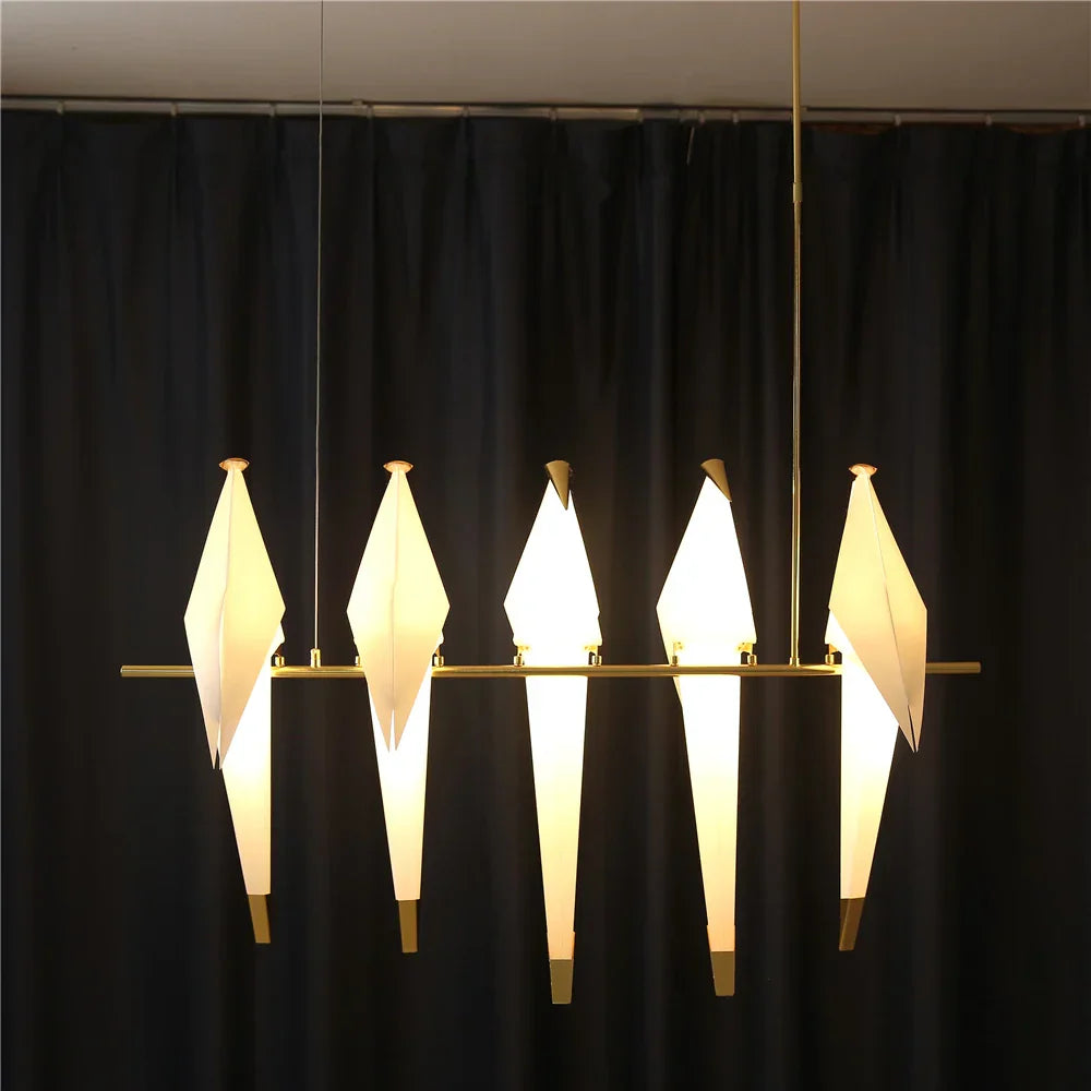 DecorBites™ Bird Design LED Hanging Chandelier for Dining and Living Spaces