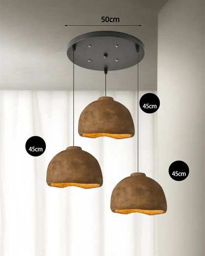 DecorBites™ Japanese Style Resin Pendant Lights for Home Decor and Lighting Needs