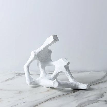 ديكوربايتس™ - منحوتة هيكل عظمي تجريدية | ديكور منزلي