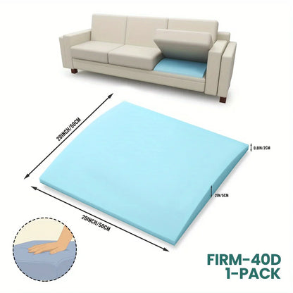 Decobites Sofa Cushion Support | Firm (25D/40D) Design for Sagging Seat Repair | Arched Furniture Seat Fix